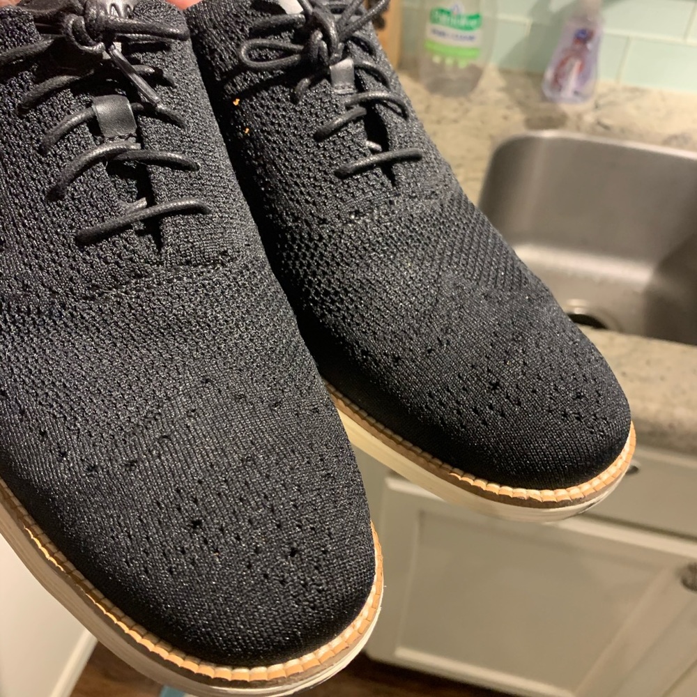 Cole Haan Stitch Lite Oxfords - Black - 11.5